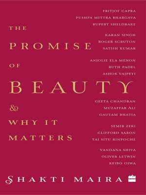 cover image of The Promise of Beauty and Why It Matters